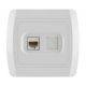 STATUS Komun. prik. RJ45 8/8  sa jednim modulom Cat6 STP