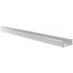 Alu profil za LED traku  2m 8-10mm beli