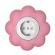 Dvop. prik. 16A/250V 2P E cvet belo pink plastika