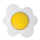 Jednop. sklopka 10AX/250V jaje na oko zuto beli bezvij. veza