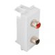1M Audio prik. 2xRCA bela