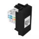 1M Komun. prik. RJ45 8/8 Cat6 UTP crna
