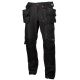Mjolnir Const - Helly Hansen radne pantalone za opštu upotrebu - CRNA - 52