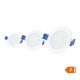 LED ugradna lampa 3W 4000K 270lm set 3 komada