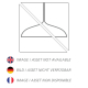 CIGLIE zidna lampa