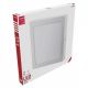 LED panel kvadratni nadgradni  24W 3000K 1990lm alu