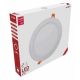 LED panel okrugli ugradni  18W 3000K 1480lm alu