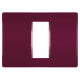 65013.3 Maska jednostruka MODE bordo