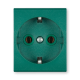 MODE uticnica dvopolna.16A 2M  zelena(651.12)