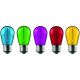 LED dekor Filament sijalica 1W  E27 plava