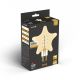 LED filament jumbo star amber 4.9W E27 2200K