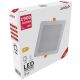 LED panel kvadratni ugradni  18W WW 3000K plast. AVIDE