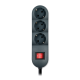 ALING produzni kabel 3g/5m p P P/J 3x1.5 antracit