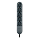 ALING produzni kabel 5g/10m PP /J 3x1.5 antracit