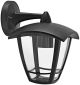 Fenjer zidna lampa Aria D 1xE27 IP44 crna