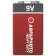 Heavy Duty baterija crvena  9V S4 AgfaPhoto