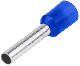 Izolovana završna čaura 2.5 mm² L 25.2 mm plava