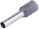 Izolovana završna čaura 4 mm² L 16.5 mm siva