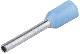 Izolovana završna čaura 0.25mm2 10.4mm svetloplava