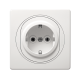 E630.00 Prikljucnica dvopolna bela