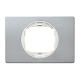 E6803.S0 Maska jednostruka EON silver sa belim nosac