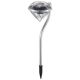 Bastenska lampa solarna 30cm  IP44 RGB 4/box nerdjajuc PAK-4
