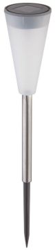 Solarna baštenska lampa 38cm IP44 nerđajući čelik