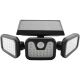 Solarni LED reflektor 15W SMD  3 glave sa senzorom