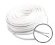 Pljosnati kabl PL 2x0.75 beli H03VHF