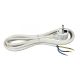 Kabel prik. bela H05VV-F 3x2.5 L=3m 3500W slobodni kraj