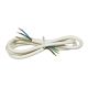 Kabel prik. bela stalni H05VV- F 3x2.5 1.5m