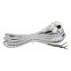 Kabel prik. za peglu H03RT-H 3 x0.75L=3m 1300W 6A slobodni k.