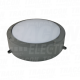 Zidne LED svetiljke sa zastito m prah obl.sivi100-240 VAC 40