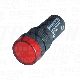 Signalna LED lampa crvena 24V prečnik 16mm