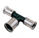 PRESS T-KOMAD AL/PEX 26x32x26 Henco 12PK-263226