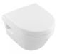 WC ŠOLJA KONZ. OMNIA ARCH. COMPACT SA SOFTCLOSE DASKOM RIMLESS Villeroy&Boch 4687HR01