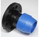 OKITEN POLUSPOJNICA PVC 90x3/0 SA FLANŠNOM Plus Pipe 15830-10-L
