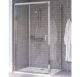 VRATA ZA TUŠ KABINU 2D 1200 H1900 SQ LINE SILVER/PROV Kolpa San 511660