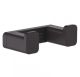 DRŽAČ PEŠKIRA-KUKICA DUPLA ADD STORIS MATT BLACK Hansgrohe 41755670