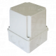 Plast. kutijalaka verzijasvetl o siva pun poklopac100×100×120
