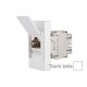 INTERIO Toplo bela priklj. RJ4 5 ravna CAT6a STP 1M