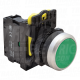 Jednostavna sklopka zeleni1×NO . 5A/230V AC-15. IP65