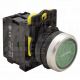 Svetleci taster zeleno sa ozn akom belom I1×NO. 5A/230V AC-