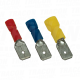 Izol. prikljucni naticni utika c mesing plava6.3×0.8mm. 2.5mm