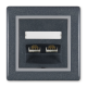 PRESTIGE uticnica komunik.  2x RJ45 cat5E (614.212)