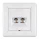 PRESTIGE uticnica telefonska 2 x6/4 beli (613.000)