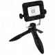 Rucni LED reflektor sa stalkom  za zatvranje180-240 VAC. 10W.
