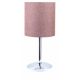 Stona lampa JADE 1xE-27 max  60W fi20cmxH45cm Metal-Tkanina