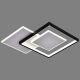 LED plafonjera NICE 68W  bela-crna dimabilna daljinskim