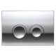 TASTER GEBERIT DELTA 21 CHROM/MAT